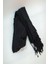 Siyah Polyester - Cotton Eşarp Şal 6