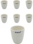 Porselen Kroze Uzun Form - 55 mL - Tall Form Crucible - 6 Adetlik Toptan Set 2