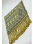 Antrasit Gold Rengi Desenli Paşmina Şal 7