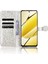 Realme 11 5g Için Geometrik Desen Manyetik Toka Deri Cüzdan (Yurt Dışından) 4