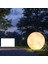 Ay Lambası Açık Güneş Gezegen Lambası LED El Boyaması Park Atmosferi Aydınlatma Avlu Peyzaj Lambası Ay Lambası (Yurt Dışından) 1