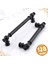 Arya 128 mm Siyah Metal Kulp Mobilya Mutfak Çekmece Dolap Dolabı Kapak Kulbu Kulpları Kulpu 128 mm 1