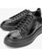 Moreno Erkek Siyah Deri Sneakers & Spor Ayakkabı 698 1080-5 Erk Ayk SK23/24 2