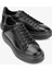 Moreno Erkek Siyah Deri Sneakers & Spor Ayakkabı 698 1080-5 Erk Ayk SK23/24 5