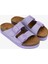 Yasmin Kadın Purple Deri Terlik 985 24-6403 Bn Trlk Y24 2