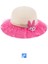Kız Çocuk Yazlık Güneş Şapkası 4-8 Yaş Size 52-54 1