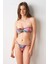 Amaour Soft Straplez Bikini Tek Üst Leopar 239108-D 1