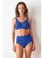 Bardot Yüksek Bel Bikini Tek Alt Saks 239205 1