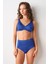 Bardot Yüksek Bel Bikini Tek Alt Saks 239205 5