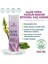 Organik Dökülme Karşıtı Saç Bakım Seti Aloe Vera Şampuan 200ml, Aloe Vera Yoğun Bakım Saç Kremi 200 Ml+ Saç Masaj Tarağı 5