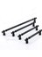 Arya 288 mm Krom Siyah Çekmece Mutfak Mobilya Metal Dolabı Dolap Kapak Kulpu Kulpları Kulbu 288 mm 5