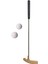 Mini Golf Atıcılar Kauçuk Kavrama 15.8 cm Çok Fonksiyonlu Golf Altın ile (Yurt Dışından) 3
