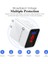 Cep Telefonu Şarj Cihazı Hızlı Şarj Qc 3.0 18W Hızlı Şarj Ab Abd Fiş Adaptörü Duvar USB Şarj iPhone x Xs 8 Samsung Xiaomi (Yurt Dışından) 4