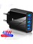 Twitch 48W Şarj Cihazı Hızlı Şarj Qc 3.0 Standart Adaptör 5 USB Bağlantı Noktalı Duvar Şarj Cihazı (Yurt Dışından) 5