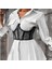 Kadın Kemer Şeffaf Underbust Korse Üstleri Straplez Geri Kemikli Büstiyer Pullu Bel Cincher Kuşak Sokak Şıklığı Bel Korseler (Yurt Dışından) 4