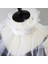 Kadın Victoria Örgü Ruffled Standı Yaka Katmanlı Tül Düğme Boyun Ruff Palyaço Gerdanlık Şal Wrap Cosplay Kostüm (Yurt Dışından) 5