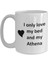 Athena Lover Kupa - Kedi Köpek Kuş Evcil Hayvan Adı - Love My Athena Adı - Ingilizce Kupa 3