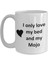 Mojo Lover Kupa - Kedi Köpek Kuş Evcil Hayvan Adı - Love My Mojo Adı Kahve - Ingilizce Kupa 3