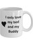 Buddy Lover Kupa - Kedi Köpek Kuş Evcil Hayvan Adı - Love My Buddy Adı Kahve -Ingilizce 2