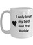 Buddy Lover Kupa - Kedi Köpek Kuş Evcil Hayvan Adı - Love My Buddy Adı Kahve -Ingilizce 3