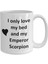 Komik Imparator Akrep Sevgilisi Kupa - Pet - Love My Emperor Scorpion Coffee C- Ingilizce Kupa 1