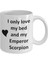 Komik Imparator Akrep Sevgilisi Kupa - Pet - Love My Emperor Scorpion Coffee C- Ingilizce Kupa 2