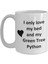 Green Tree Python Lover Kupa - Yılan - Sürüngen Evcil Hayvan - Love My Green Tree Ingilizce Kupa 3