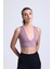 Çapraz Sırt Detay Fitilli Spor Büstiyer | Gül Kurusu 1