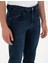 Erkek Lacivert Slim Fit Jean Pantolon 50285128-VR033 5