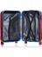 Trolley 60 cm Kırmızı Unisex Valiz 4