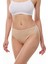 Kadın Ten Rengi 2 Li Paket Normal Bel Modal Slip Külot 1028 2M1028 1
