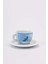 Edex ’’ın Our Hands’’ Porselen Cappuccino Fincan ve Tabak Takımı - 180 ml 2