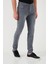 Yüksek Bel Slim Fit Jeans Erkek Kot Pantolon 6440305 5