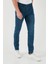Yüksek Bel Slim Fit Jeans Erkek Kot Pantolon 6440305 1