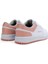 Kadın Sneakers Bağcıklı Gündelik Spor Ayakkabı Pudra 2