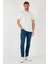 Yüksek Bel Slim Fit Jeans Erkek Kot Pantolon 6440305 2
