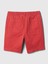 Erkek Çocuk Kırmızı Twill Easy Şort 4