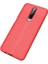 Xiaomi Poco X2 Uyumlu Kılıf Niss Silikon Kapak, Kırmızı 1