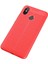 Xiaomi Mi Max 3 Uyumlu Kılıf Niss Silikon Kapak, Kırmızı 1