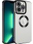 Apple iPhone 11 Pro Uyumlu Kılıf Kamera Korumalı Logo Gösteren Omega Kapak, Siyah 1