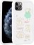 Apple iPhone 11 Pro Max Uyumlu Kılıf Kabartma Figürlü Parlak Toys Silikon Kapak, Beyaz 1