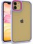 Apple iPhone 11 Uyumlu Kılıf Flora Kapak, Lila 1