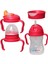 4-In-1 Alıştırma Bardakları Beslenme Geçiş Seti, Avantaj Paketi, Pembe, 4 Parça, 240 ML,12AY+ 1