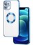 Apple iPhone 11 Uyumlu Kılıf Kamera Korumalı Logo Gösteren Omega Kapak, Mavi Açık 1