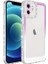 Apple iPhone 11 Uyumlu Kılıf Simli ve Renk Geçiş Tasarımlı Lens Korumalı Park Kapak, Mor-Beyaz 1