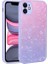Apple iPhone 11 Uyumlu Kılıf Renk Geçişli Mermer Desenli Sert Silikon Granit Kapak, No2 1