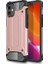 Apple iPhone 12 Mini Uyumlu Kılıf Crash Silikon Kapak, Rose Gold 1