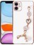 Apple iPhone 11 Uyumlu Kılıf El Tutamaçlı Kamera Korumalı Taka Silikon Kapak, Beyaz 1