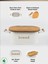 Ahşap Kapaklı Ahşap Kulplu Metal Ekmeklik (Bread Baskılı) 5