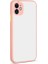 Apple iPhone 12 Mini Uyumlu Kılıf Hux Kapak, Pembe 1